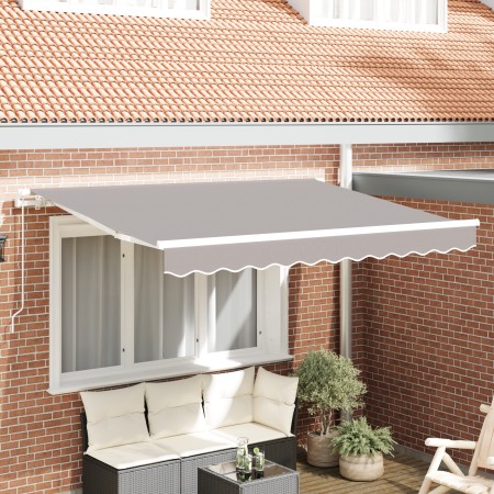 Tejido de Reemplazo de Toldo para Marco de 2.5x2 m Gris Claro | Foro24.es | Tu tienda online para hogar, jardín y más Foro24.es