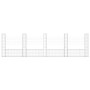 U-förmiger Gabionenkorb 5 Eisenpfosten 500x20x150 cm von vidaXL, Zaunpaneele - Ref: Foro24-151285, Preis: 227,01 €, Rabatt: %