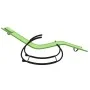 Tumbona mecedora 2 unidades de acero y textilene verde de vidaXL, Tumbonas - Ref: Foro24-318131, Precio: 157,23 €, Descuento: %