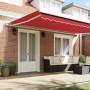 Tejido de Reemplazo para Toldo de 5x3 m Rojo | Foro24.es | Tu tienda online para hogar, jardín y más Foro24.es