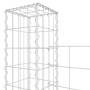 U-förmiger Gabionenkorb 8 Eisenpfosten 860x20x200 cm von vidaXL, Zaunpaneele - Ref: Foro24-151295, Preis: 495,16 €, Rabatt: %