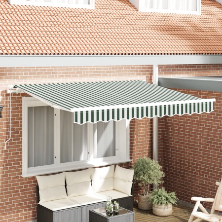 Tela de Reemplazo para Toldo de 3x2 m Verde y Blanco | Foro24.es | Tu tienda online para hogar, jardín y más Foro24.es