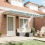 Tela de Repuesto para Toldo para Estructura de 4x2 m en Verde y Blanco | Foro24.es | Tu tienda online para hogar, jardín y más Foro24.es