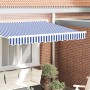 Toldo Valance para Marco de 2.5 m Azul y Blanco 2.3x0.2 m | Foro24.es | Tu tienda online para hogar, jardín y más Foro24.es