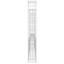 U-förmiger Gabionenkorb 3 Eisenpfosten 260x20x150 cm von vidaXL, Zaunpaneele - Ref: Foro24-151283, Preis: 107,22 €, Rabatt: %
