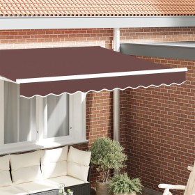 Banda de Toldo para Marco de 2.5m Marrón 2.3x0.2m by , Awnings - Ref: Foro24-42000708, Price: 11,75 €, Discount: %