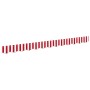 Toldo Valance para Marco de 2.5 m Rojo y Blanco 2.3x0.2 m | Foro24.es | Tu tienda online para hogar, jardín y más Foro24.es