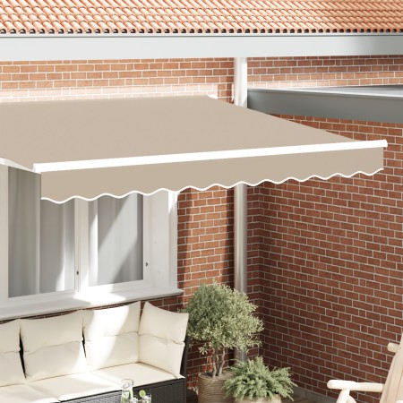 Volante de toldo para marco de 3 m Beige 2.8x0.2 m | Foro24.es | Tu tienda online para hogar, jardín y más Foro24.es