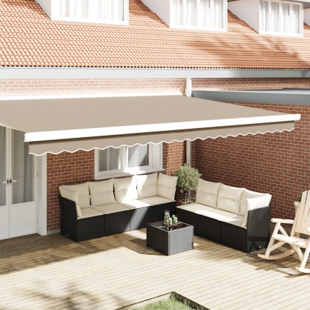 Toldo para marco de 5 m Beige 4.8x0.2 m | Foro24.es | Tu tienda online para hogar, jardín y más Foro24.es
