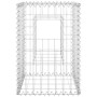 Gabion basket posts 2 units iron 40x40x60 cm by vidaXL, fence posts - Ref: Foro24-151259, Price: 50,61 €, Discount: %
