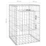 Gabion basket posts 2 units iron 40x40x60 cm by vidaXL, fence posts - Ref: Foro24-151259, Price: 49,73 €, Discount: %
