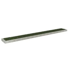 Arriate de gaviones de acero galvanizado 800x100x20 cm de vidaXL, Maceteros y jardineras - Ref: Foro24-151317, Precio: 95,95 ...