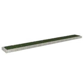 Gabionenverstrebungen aus verzinktem Stahl 800x100x20 cm von vidaXL, Töpfe und Pflanzgefäße - Ref: Foro24-151317, Preis: 98,1...