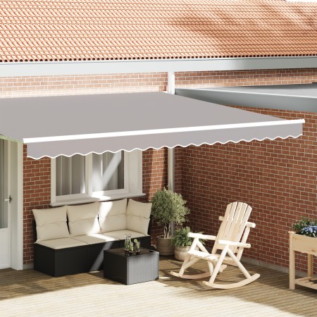 Valance de Toldo para Estructura de 4.5 m Gris Claro 4.3x0.2 m | Foro24.es | Tu tienda online para hogar, jardín y más Foro24.es