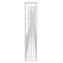 U-shaped gabion basket 2 iron posts 740x20x100 cm by vidaXL, fence panels - Ref: Foro24-151280, Price: 202,54 €, Discount: %