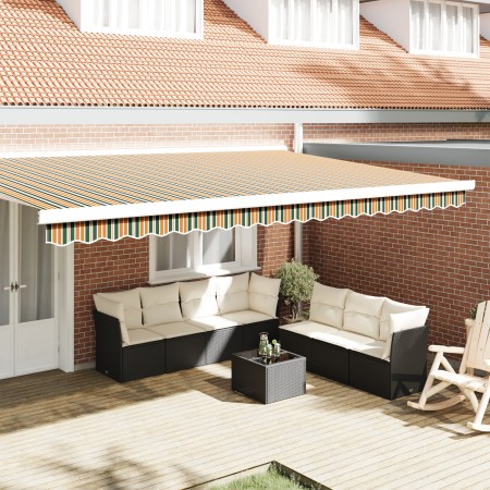 Bandera de Toldo para Marco de 5 m Verde y Amarillo 4.8 x 0.2 m | Foro24.es | Tu tienda online para hogar, jardín y más Foro24.es
