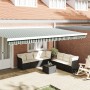 Toldo Valance para Estructura de 5 m Verde y Blanco 4.8x0.2 m von , Markisen - Ref: Foro24-42000811, Preis: 13,47 €, Rabatt: %
