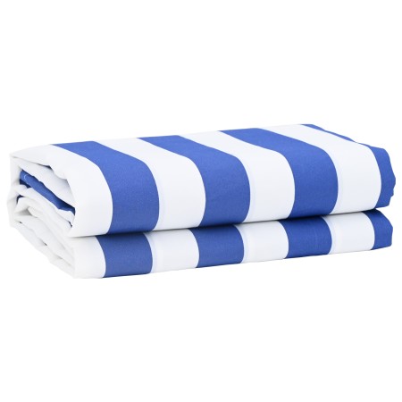 Tela de Reemplazo de Toldo Azul y Blanco 10x1.6 m | Foro24.es | Tu tienda online para hogar, jardín y más Foro24.es