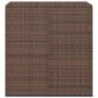 Schwarze Gartenkissentruhe aus PE-Rattan, 100 x 49 x 103,5 cm von vidaXL, Aufbewahrungsboxen für den Außenbereich - Ref: Foro...