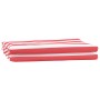 Tela de Reemplazo para Toldo Roja y Blanca 10x1.6 m by , Awnings - Ref: Foro24-42000822, Price: 67,64 €, Discount: %