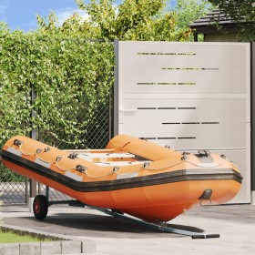 Remolque de Barcos con 2 Ruedas, Plegable y