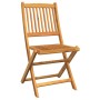 Conjunto de Bistro de Jardín de 3 Piezas  de Madera Sólida de Acacia | Foro24.es | Tu tienda online para hogar, jardín y más Foro24.es