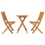 Conjunto de Bistro de Jardín de 3 Piezas  de Madera Sólida de Acacia | Foro24.es | Tu tienda online para hogar, jardín y más Foro24.es