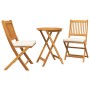 Set de Bistro de Jardín de 3 Piezas  en Madera Sólida de Acacia | Foro24.es | Tu tienda online para hogar, jardín y más Foro24.es