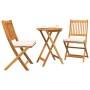 Set de Bistro de Jardín de 3 Piezas  en Madera Sólida de Acacia | Foro24.es | Tu tienda online para hogar, jardín y más Foro24.es