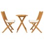 Set de Bistro de Jardín de 3 Piezas  en Madera Sólida de Acacia | Foro24.es | Tu tienda online para hogar, jardín y más Foro24.es