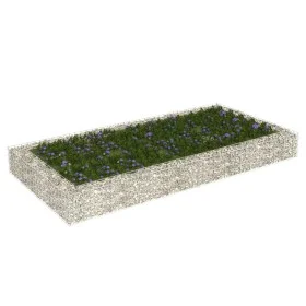 Gabionenbett aus Stahl 200x100x20 cm von vidaXL, Töpfe und Pflanzgefäße - Ref: Foro24-151312, Preis: 43,46 €, Rabatt: %