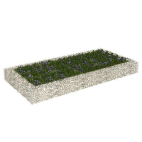 Steel gabion bed 200x100x20 cm by vidaXL, Pots and planters - Ref: Foro24-151312, Price: 44,38 €, Discount: %