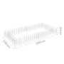 Arriate de gaviones de acero 200x100x20 cm de vidaXL, Maceteros y jardineras - Ref: Foro24-151312, Precio: 41,61 €, Descuento: %