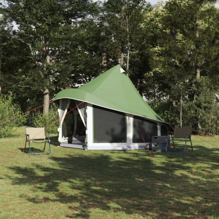 Tienda Familiar Tipi Verde 6 Personas Impermeable | Foro24.es | Tu tienda online para hogar, jardín y más Foro24.es