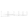 U-förmiger Gabionenkorb 6 Eisenpfosten 620x20x100 cm von vidaXL, Zaunpaneele - Ref: Foro24-151279, Preis: 152,90 €, Rabatt: %