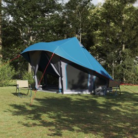 Tienda Familiar Tipi Azul Impermeable para 10
