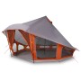 Tienda Familiar Tipi en Gris y Naranja para 10 Personas - Impermeable | Foro24.es | Tu tienda online para hogar, jardín y más Foro24.es