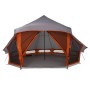 Tienda Familiar Tipi en Gris y Naranja para 10 Personas - Impermeable | Foro24.es | Tu tienda online para hogar, jardín y más Foro24.es