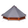 Tienda Familiar Tipi en Gris y Naranja para 10 Personas - Impermeable | Foro24.es | Tu tienda online para hogar, jardín y más Foro24.es