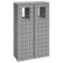 Cestas postes de gaviones 2 unidades hierro 40x40x140 cm by vidaXL, fence posts - Ref: Foro24-151263, Price: 74,14 €, Discoun...