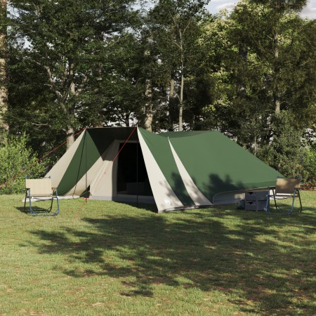 Tienda Familiar con Porche Verde para 12 Personas Impermeable de , Tiendas de campaña - Ref: Foro24-42000975, Precio: 222,56 ...