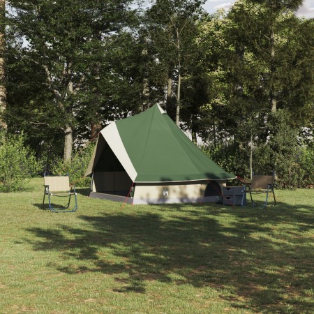 Tienda Familiar Tipi Verde para 8 Personas Impermeable by , tents - Ref: Foro24-42000978, Price: 130,18 €, Discount: %