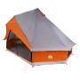 Tienda Familiar Tipi Gris y Naranja 8 Personas Impermeable | Foro24.es | Tu tienda online para hogar, jardín y más Foro24.es