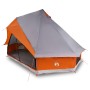 Tienda Familiar Tipi Gris y Naranja 8 Personas Impermeable | Foro24.es | Tu tienda online para hogar, jardín y más Foro24.es