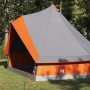 Tienda Familiar Tipi Gris y Naranja 8 Personas Impermeable | Foro24.es | Tu tienda online para hogar, jardín y más Foro24.es