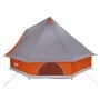 Tienda Familiar Tipi Gris y Naranja 8 Personas Impermeable | Foro24.es | Tu tienda online para hogar, jardín y más Foro24.es