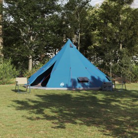 Tienda Familiar Tipi Azul Impermeable para 12