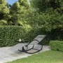 Steel and gray textilene rocking lounger by vidaXL, Loungers - Ref: Foro24-318117, Price: 95,43 €, Discount: %