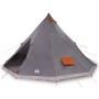Tienda familiar tipi gris y naranja impermeable para 12 personas | Foro24.es | Tu tienda online para hogar, jardín y más Foro24.es