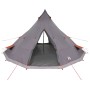 Tienda familiar tipi gris y naranja impermeable para 12 personas | Foro24.es | Tu tienda online para hogar, jardín y más Foro24.es